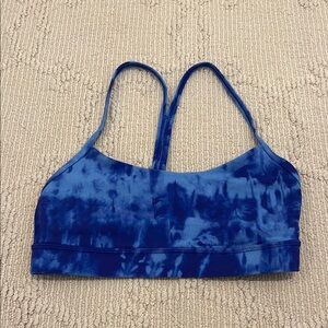 Blue Tie-Dye Lululemon Sports Bra